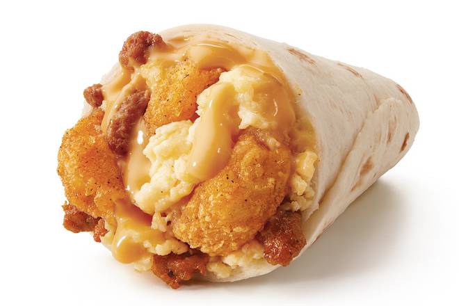 Meat & Potato Breakfast Burrito