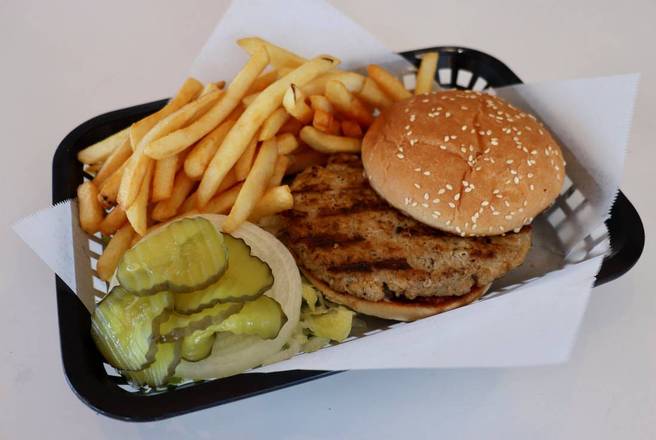 Mediterranean Turkey Burger