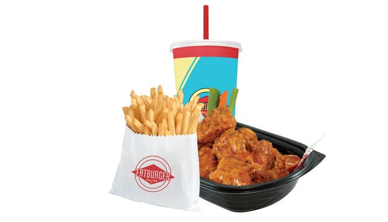 Medium Boneless Wing Meal (10 Pcs)
