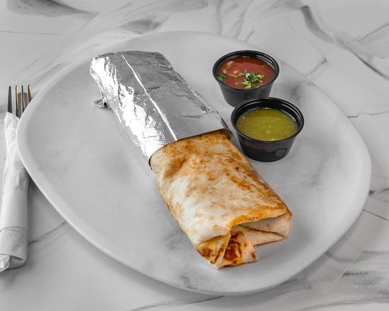 Metzli wrapped burrito