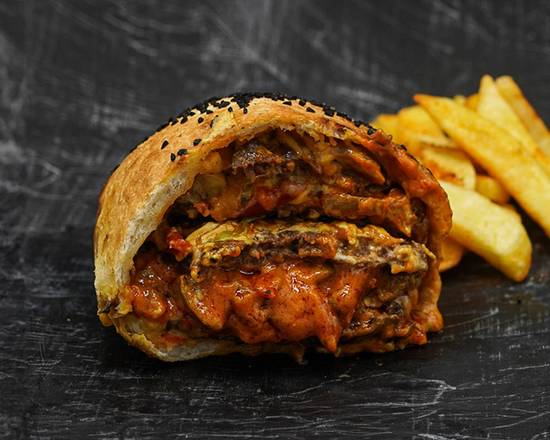 Mexican Burger & Fries