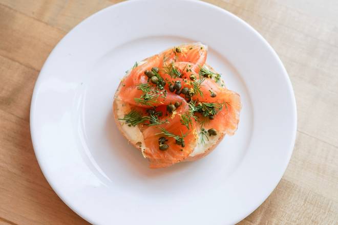 Milo + Olive Bagel with Lox