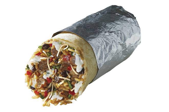 Moe Meat Moe Cheese Burrito
