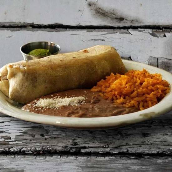Monster Bean & Cheese Burrito
