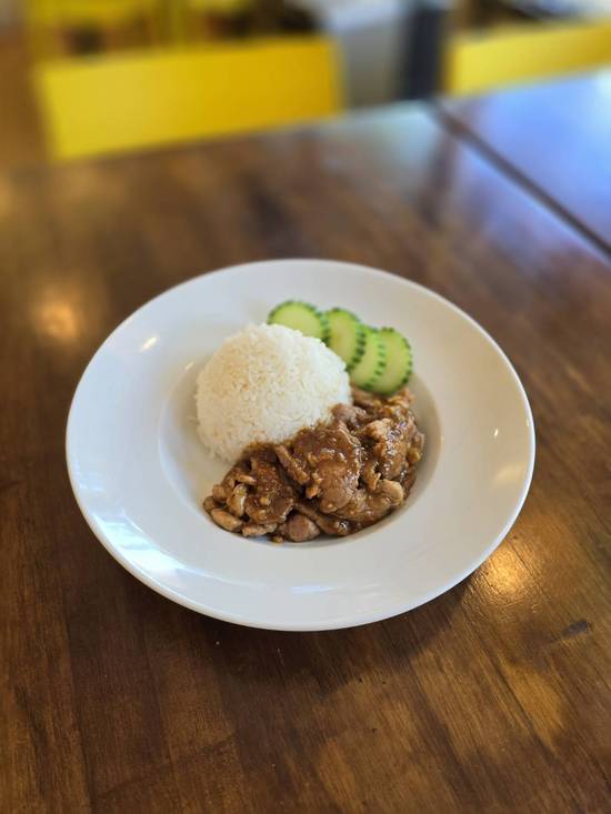Moo-Kratiem (Thai Garlic Pork)