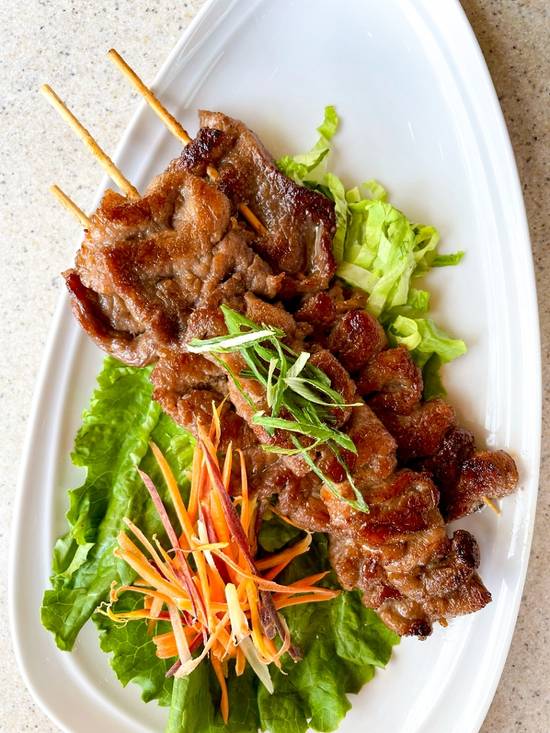 Moo Ping (Grilled Pork Skewers)