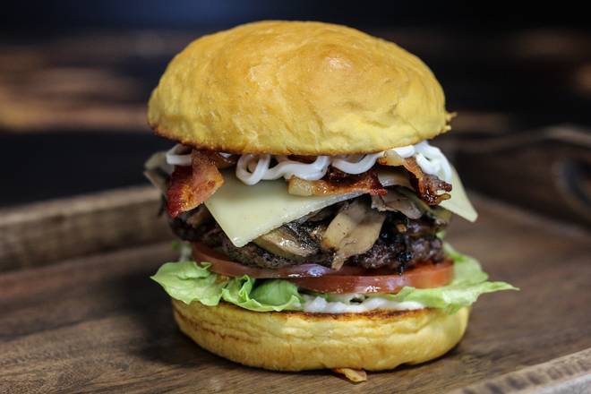 Mushroom Bacon Swiss