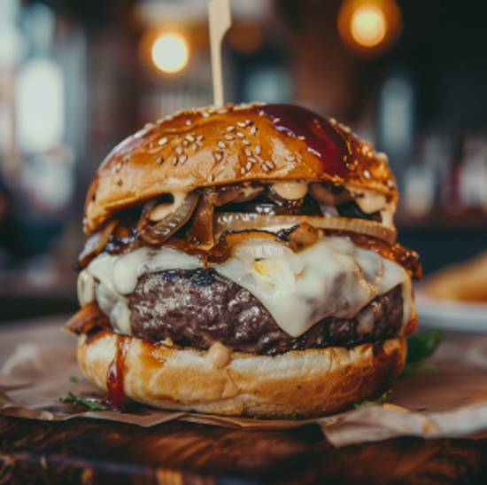 Mushroom Lover Bam! Burger