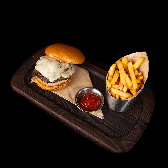 Mushroom & Swiss Burger