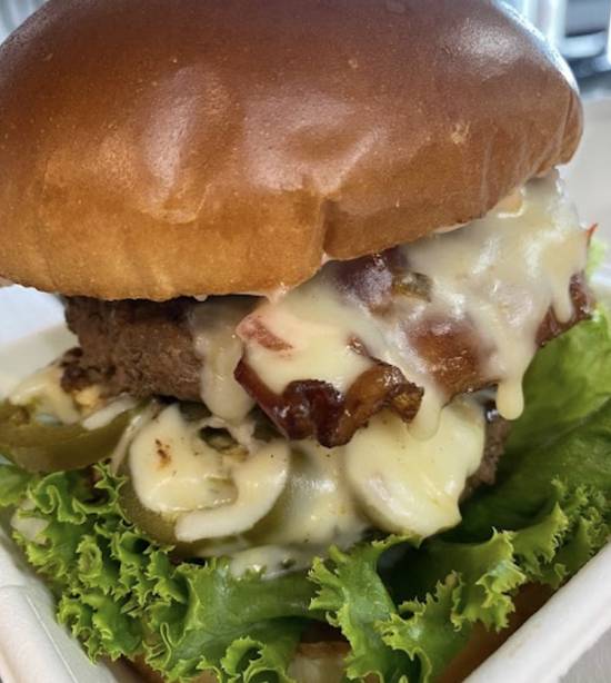 Mushroom Swiss Burger