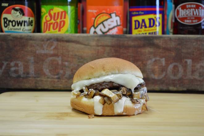 Mushroom Swiss Burger