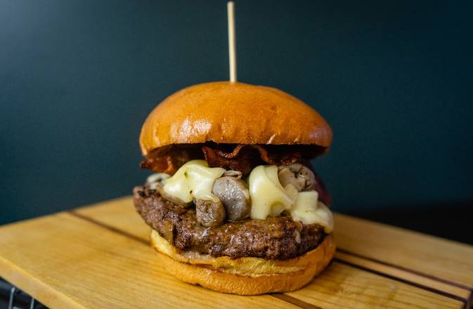 Mushroom & Swiss Burger