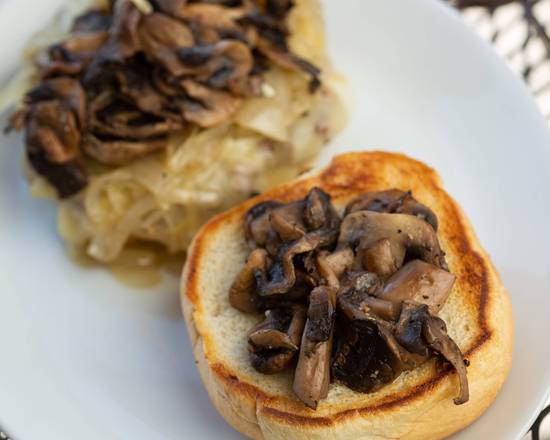 Mushroom Swiss Burger
