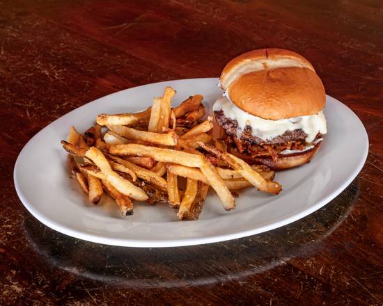 Mushroom Swiss Burger