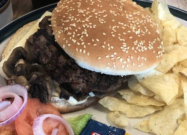 Mushroom & Swiss Burger