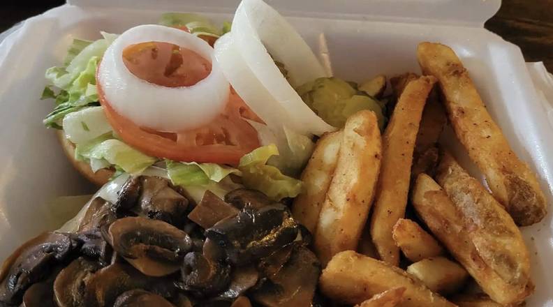 Mushrooms & Swiss