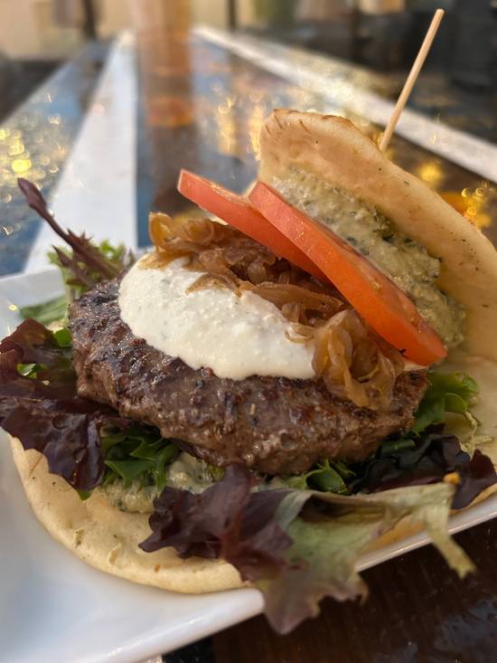 Naan burger