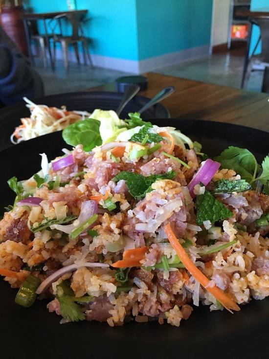 Nam Khao (Coconut Rice Salad)