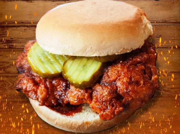 Nashville Hot Chicken Sandwich Basket