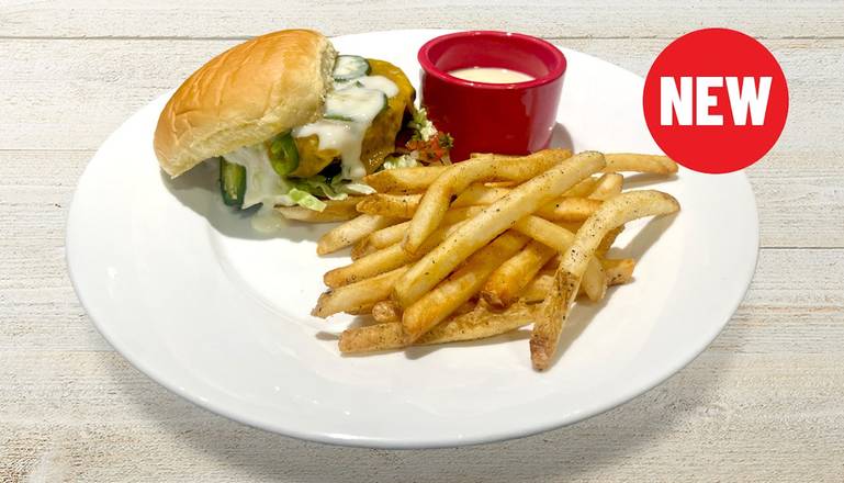 NEW! Big Queso Energy Burger