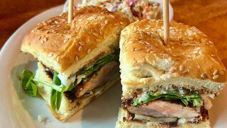NEW! Blackened Salmon Sandwich