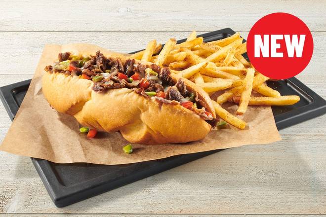 NEW! Philly Cheesesteak Sandwich
