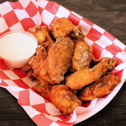 New!! Ranch Dry Rub Wings!! 10 pcs classic bone-in