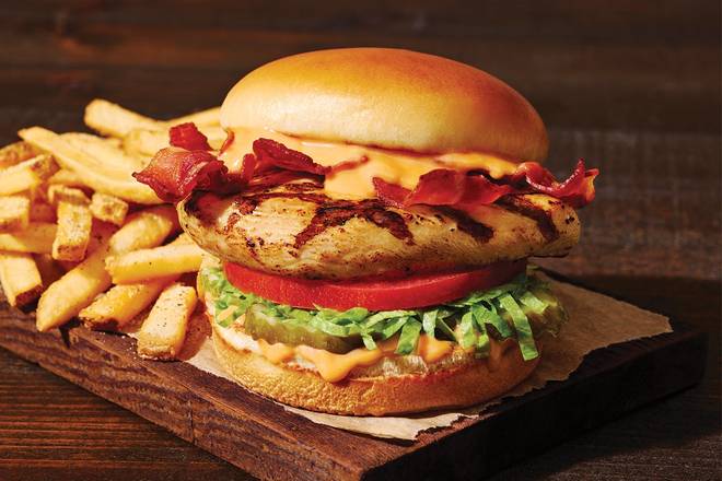 NEW Spicy Honey Mustard Grilled Chicken Sandwich