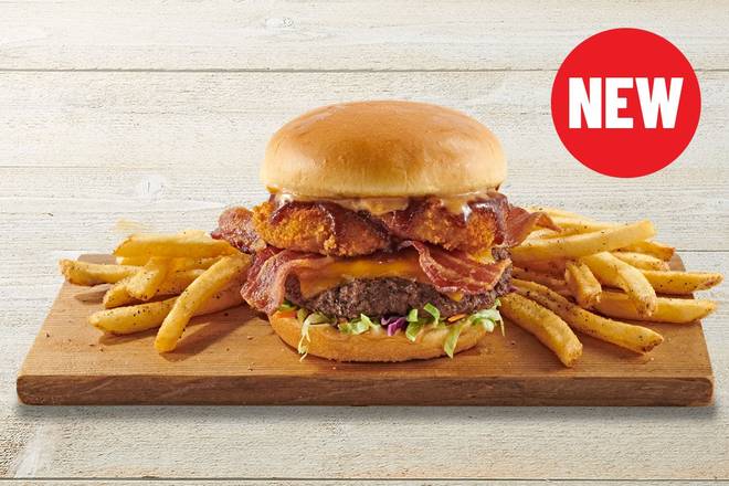NEW! Texas BBQ Bacon Cheeseburger