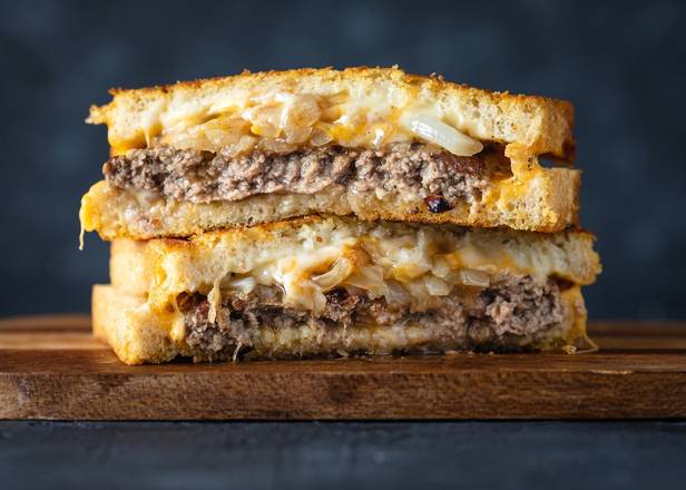 NY Patty Melt Grilled Cheese