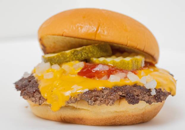 Old-Fashioned Single Burger