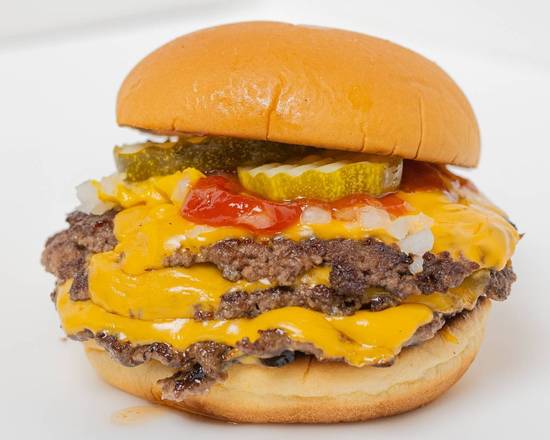 Old-Fashioned Triple Burger