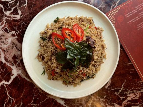 Online Exclusive Spicy pulled beef fried Rice *