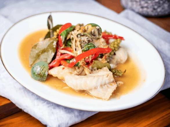 Pad Cha Rockfish Fillet
