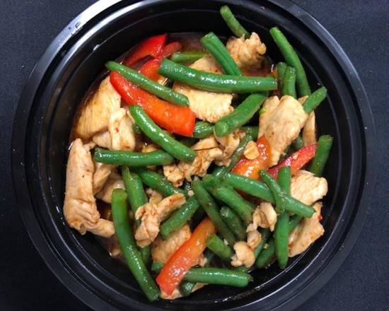 Pad Pix Khing and Thai curry