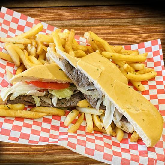 Pan con Bistec