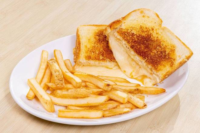 Parmesan-crusted Grilled Cheese Sandwich