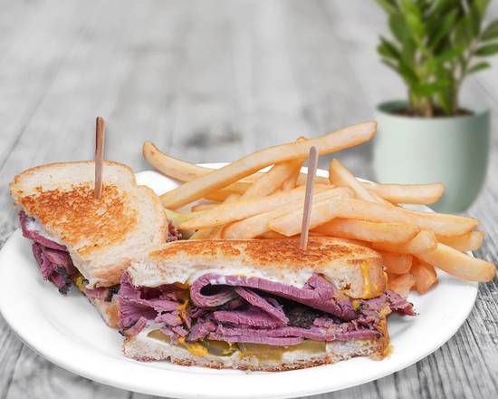 Pastrami Melt Sandwich