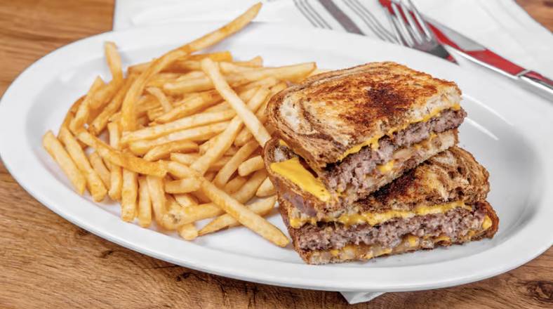 Patty Melt on Rye