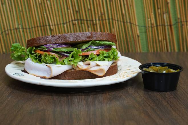 Pavo (Turkey Ham) Sandwich