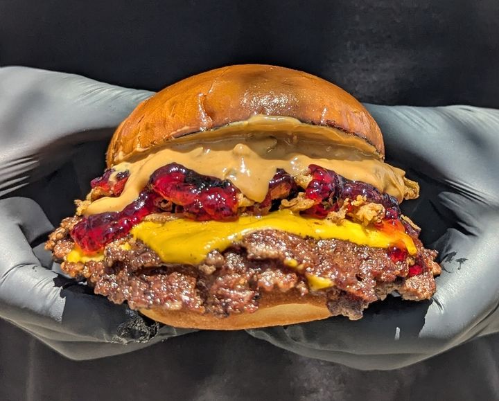 PB & J Wagyu Smash Burger