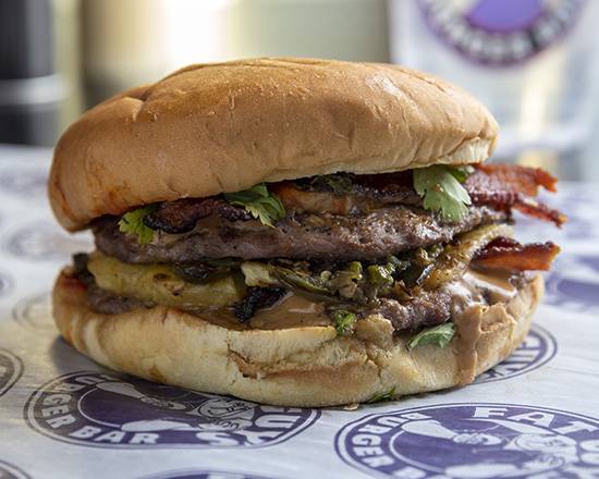 Peanut Butter Bacon Burger