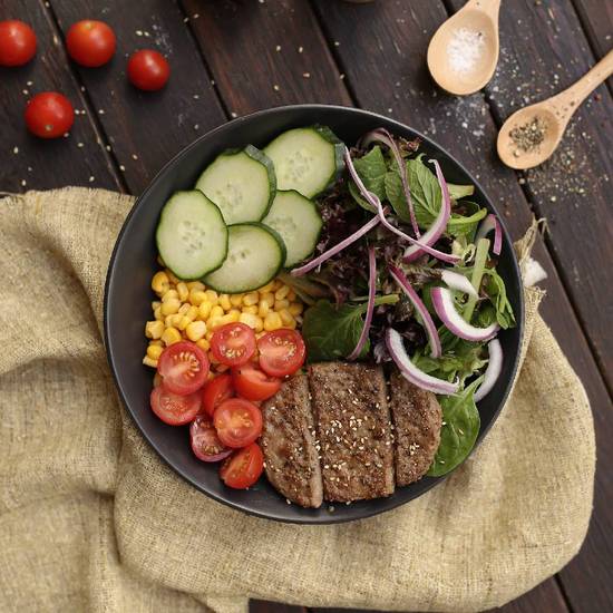 Pepper Salad with Hamburg