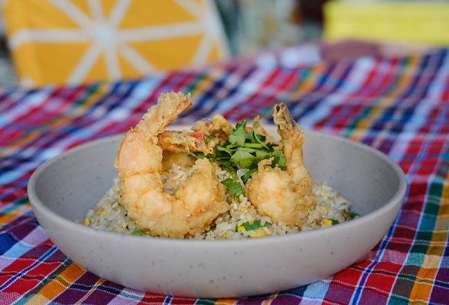Peppery Garlic Fried Rice