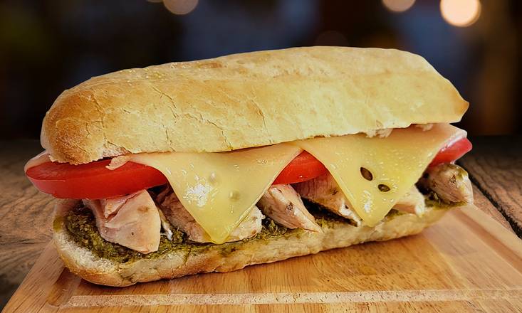 Pesto Chicken Baguette