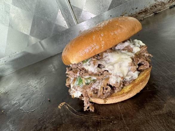 Philly cheese burger