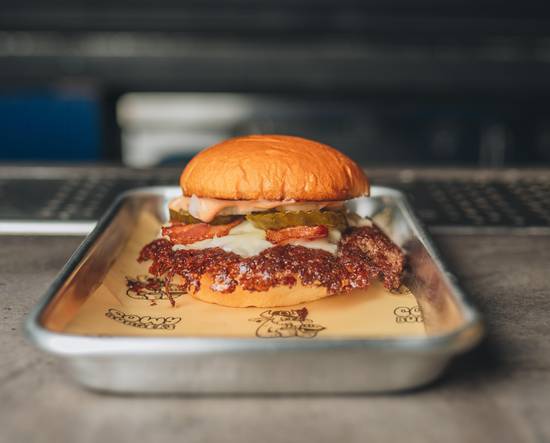 Pickle Rick Burger