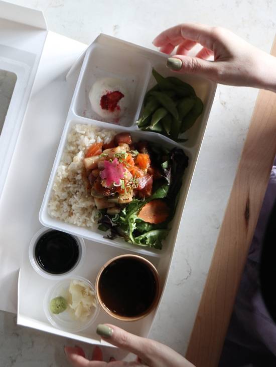 Poke Over Rice