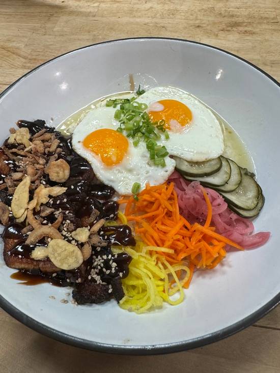 PORK BELLY LOCO MOCO