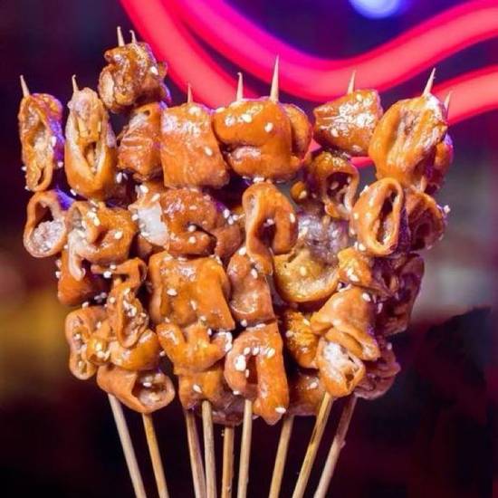 Pork Intestine Skewer 1/Skewer 烤å¤è‚¥è‚ 1/串
